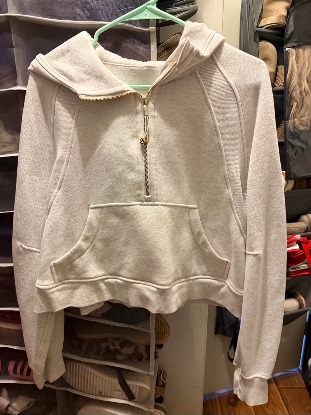 lululemon athletica scuba Half-Zip Hooded Pullover